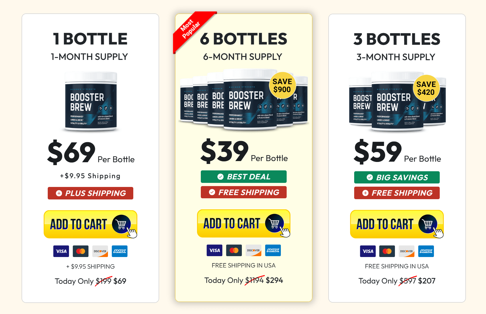 booster brew price