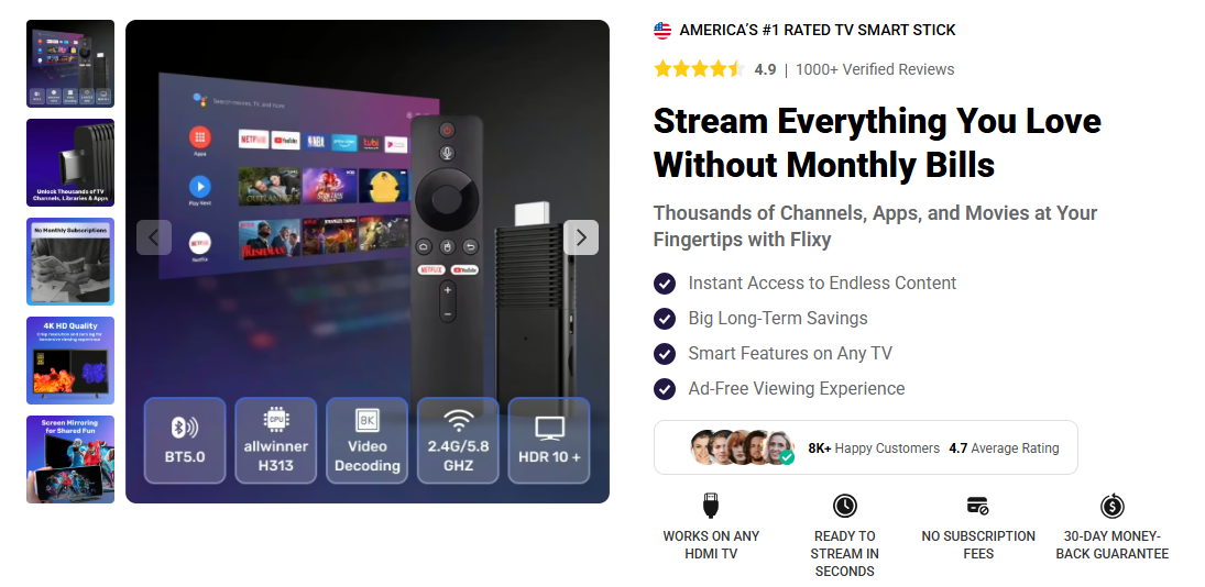 fixy smart tv stick